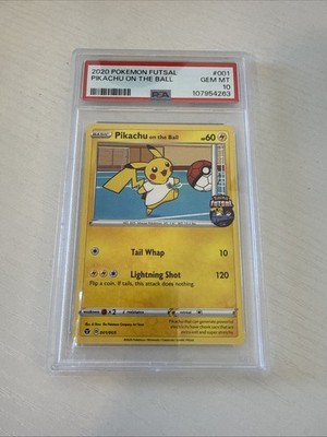 Pikachu on the Ball - (Pokemon Futsal) 001/005 Miscellaneous Cards