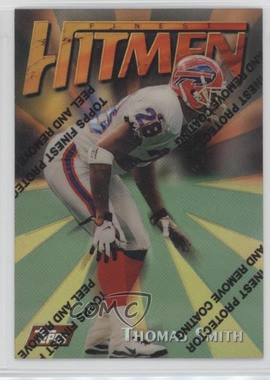 1997 Topps Finest Refractor Thomas Smith #31 k5i