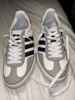 Size 8 - Adidas x Gucci Gazelle White Worn Twice  | eBay