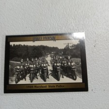 1993 Collect-A-Card Harley-Davidson 1928 Maryland State Police Series 3 #298