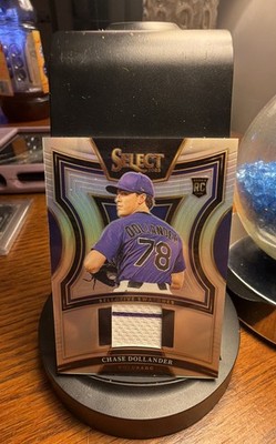 2025 Panini Select - Selective Swatches Chase Dollander #SS-CD (MEM, RC)