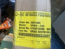 Hatco Glo-Ray GRAH-24D Heat Lamp BRAND NEW