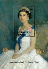 Antigua 1993 - Queen Elizabeth II - Souvenir Stamp Sheet - Scott #1675 - MNH