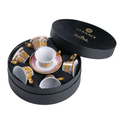 Versace Rosenthal Le Jardin de Versace Set 6 Pcs Tea Cup & Saucer