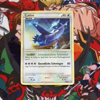 Latios - (Cosmos Holo) HGSS11 Black Star Promo, Deutsch
