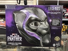 Marvel Legends Series Black Panther Premium Electronic Role Play Helmet New