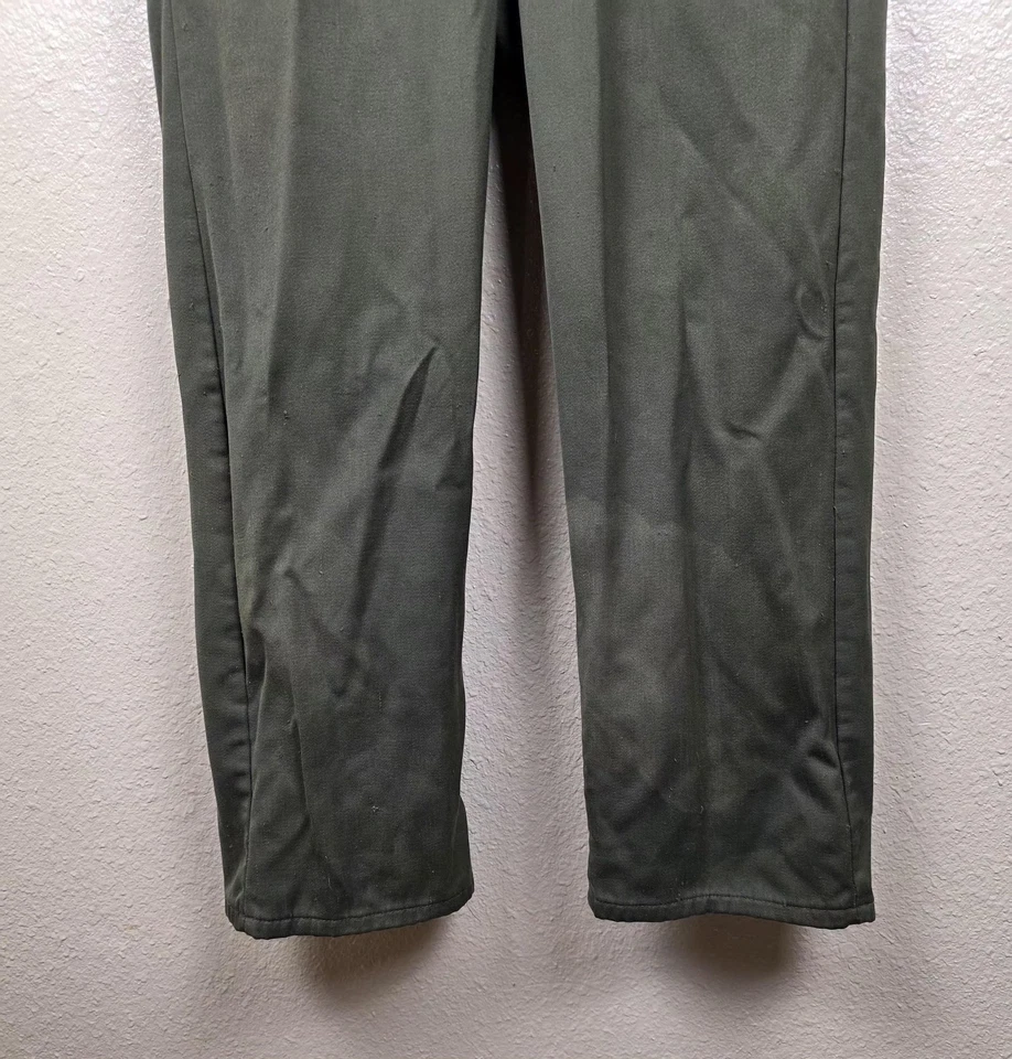 Vintage Walls Blizzard Pruf Coveralls Youth Medium Green Insulated USA 80s - Image 4 of 4