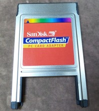 Sandisk PC Card Adapter PCMCIA for CompactFla...