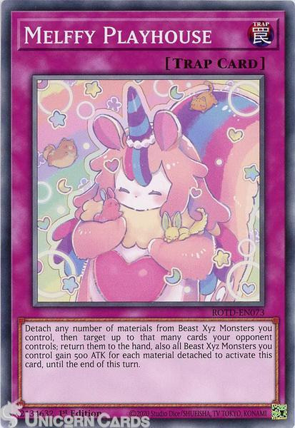 ROTD-EN073 Melffy Playhouse Common 1st Edition Mint YuGiOh Card