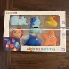 Baby Bath Light Up Rubber Toys 12m 