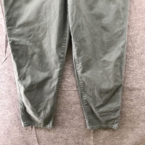 Zara Kids Boys 13/14 Pull On Chino Pants Joggers Green Tapered - Picture 4 of 7