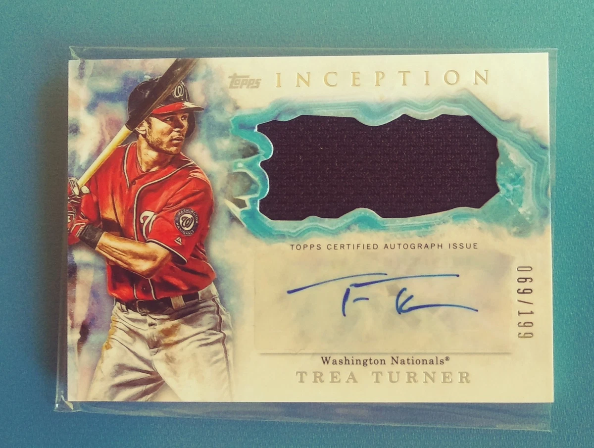 2017 Topps Inception - Trea Turner #IAP-TTU for sale | eBay