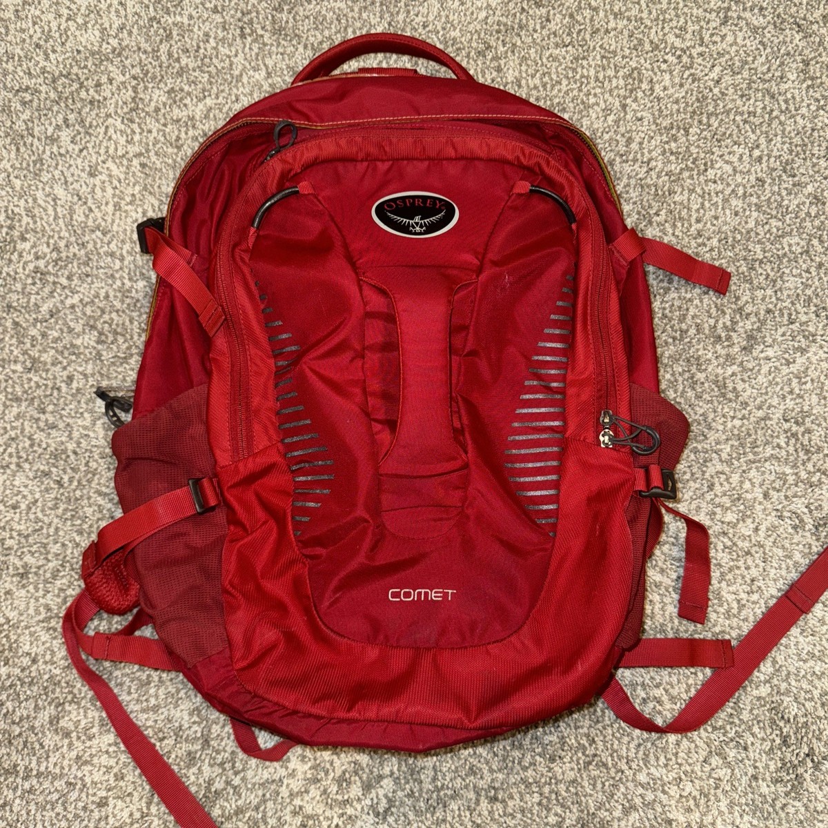 backpack osprey comet 30 ii Laptop Backpack, Atlas Blue : Electronics A zippered laptop compartment can accommodate a laptop up to 16 inches in size Osprey Comet Backpack (Men) |