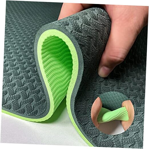 8mm Thick TPE Non-Slip Eco-Friendly Yoga Mat for Exercise