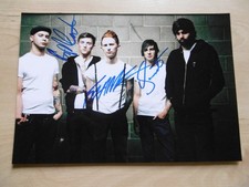 Gallows "Frank Carter" autograph signed 20x30 cm picture