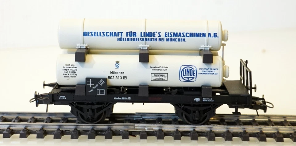 TRIX 24086 ECH. HO 1/87 K.Bay.Sts.B. WAGON LAITIER EP.1 + BOITE - Photo 3/4