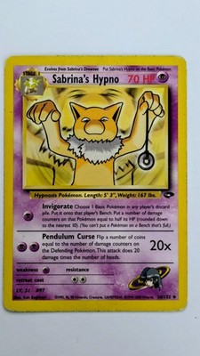 Pokemon Sabrina's Hypno 56/132 | Gym Challenge