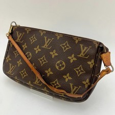 LOUIS VUITTON M51980 Pochette Accessori Borsa a Mano Monogram Pelle Autorizzata B234