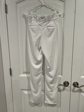 Men  s Mizuno Baseball Pants White XS
