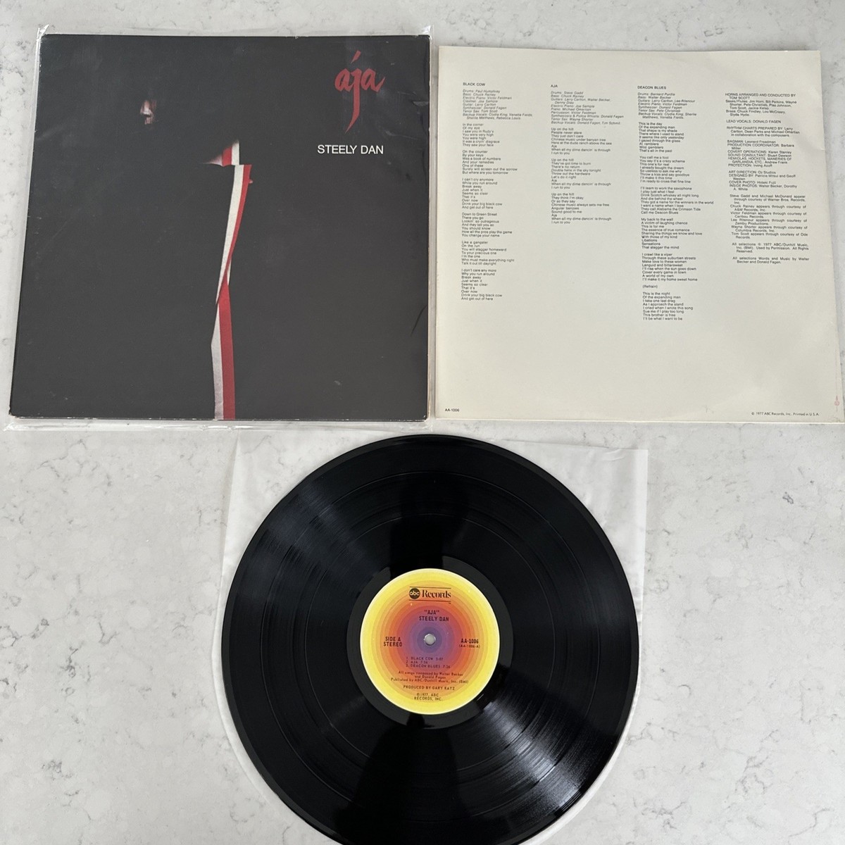Steely Dan Aja 33 rpm ABC Record 1977 Vinyl Classic Rock
