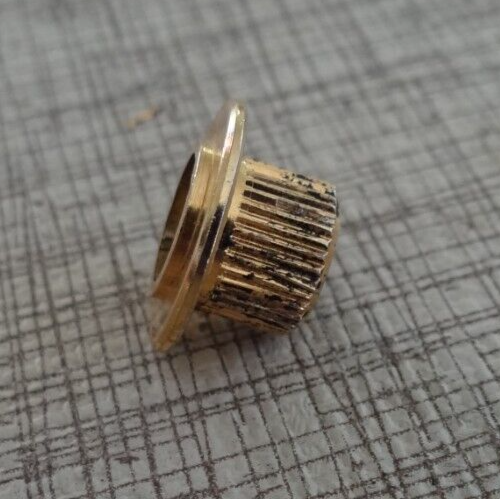 5 Vintage 1976 Kluson Sealfast Gold Ferrules 5/16  Gibson Johnny Smith - Picture 8 of 12