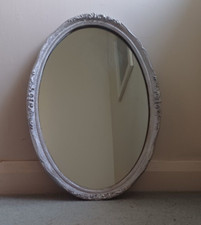 Shabby chic silver sprayed