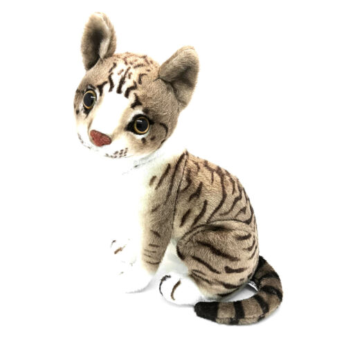 Sitting Shorthair Cat 8 Inch Stuffed Animal Plush Toys Toddler Doll Kids Gifts - Picture 4 of 4