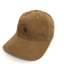 Carhartt Canvas Cap/ Hat Strap Back Brown