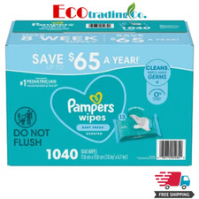 Pampers Scented, Baby Fresh Baby Wipes, 13 Packs 1040 Ct. Great Price