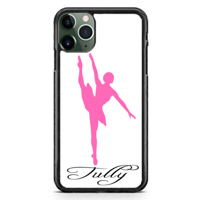 Ballerina Ballet Case Custom Name For iPhone 17 16 15 14 13 12 Pro Max Plus