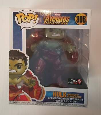 Funko Pop! Marvel Avengers Hulk Busting Out of Hulkbuster 306