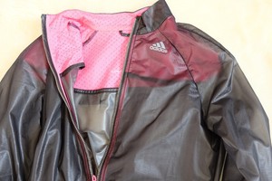 jaqueta transparente adidas