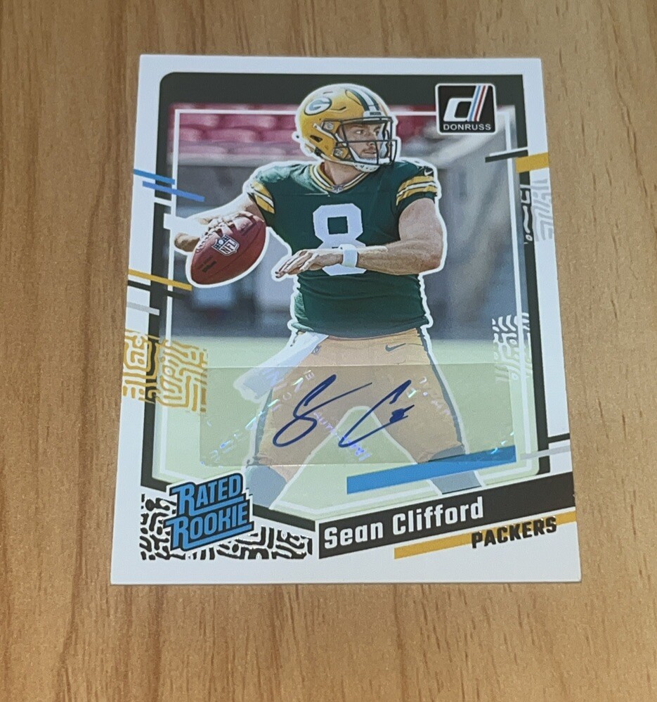 2023 Panini Donruss - Rated Rookie Autographs #338 Sean Clifford (AU, RC)