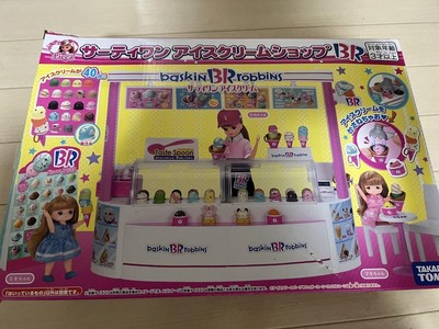 Licca-chan - Baskin Robbins Ice Cream Shop Doll Playsets Rika chan 31 NEW
