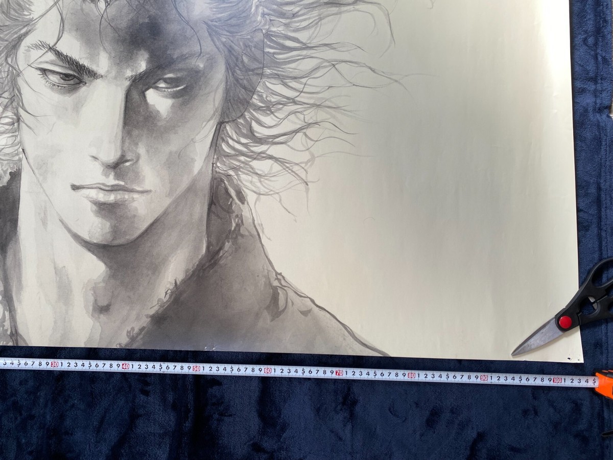 Takehiko Inoue VAGABOND Art poster B1 (103x73cm) Miyamoto
