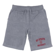 South Carolina State University Bulldogs SCSU NCAA College Fleece Seal Shorts
