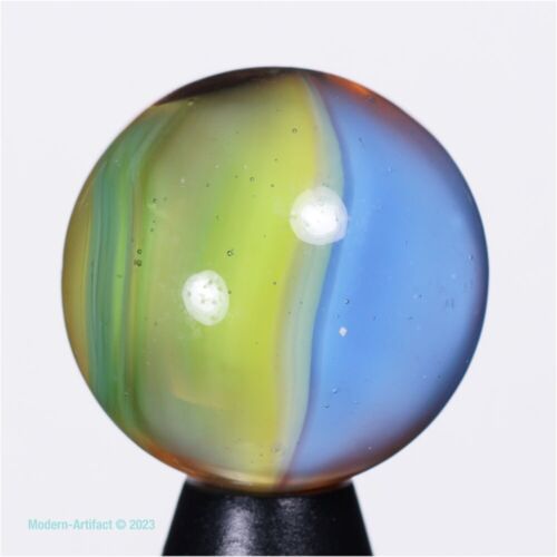 😎👍 Canicas de colección: MARBLE KING 4 colores ojo de gato, Catseyes circa 2000 41/64” como nuevas - Imagen 13 de 19