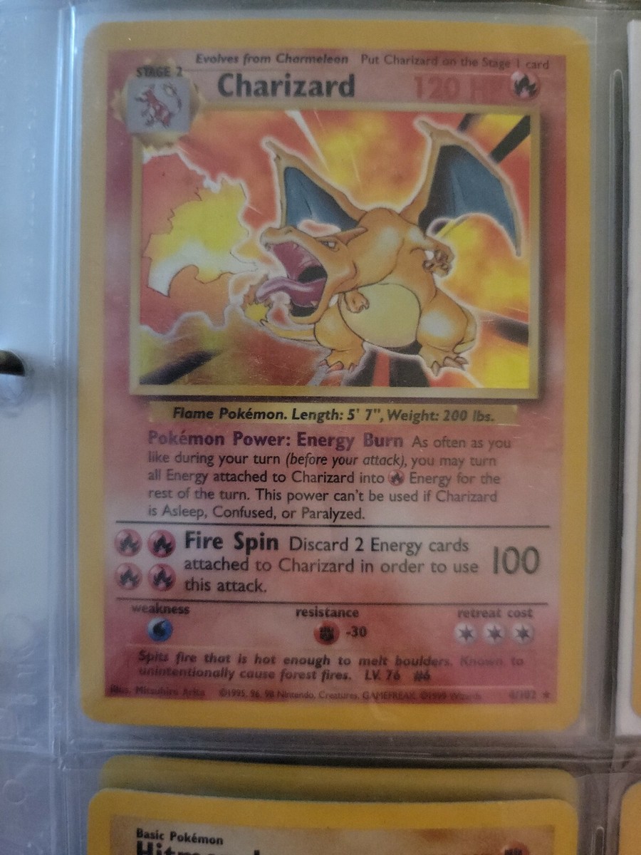 Pokemon TCG Complete Base Set Charizard Blastoise Venusaur 102