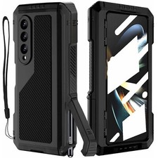 For Samsung Galaxy Z Fold 7 Fold 6 Fold 5 4 Aluminum Heavy Duty Shockproof Case
