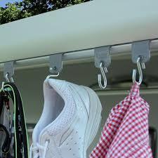 6x FIAMMA STYLE KIT HANGER AWNING HANGERS TO INSERT IN FRONT OF AWNING