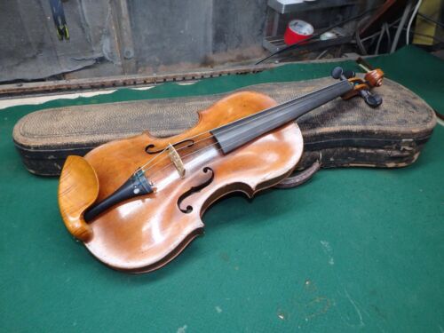 RARE Antique German Violin Jacobus Stainer in original case BOW circa 1719 - Picture 22 of 23