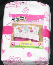 Shopkins Twin Sheet Set polyester girls bedding new