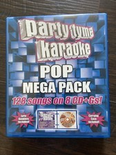 Party Tyme Karaoke: Pop Mega Pack 8 Discs by Various CD, 2009 
