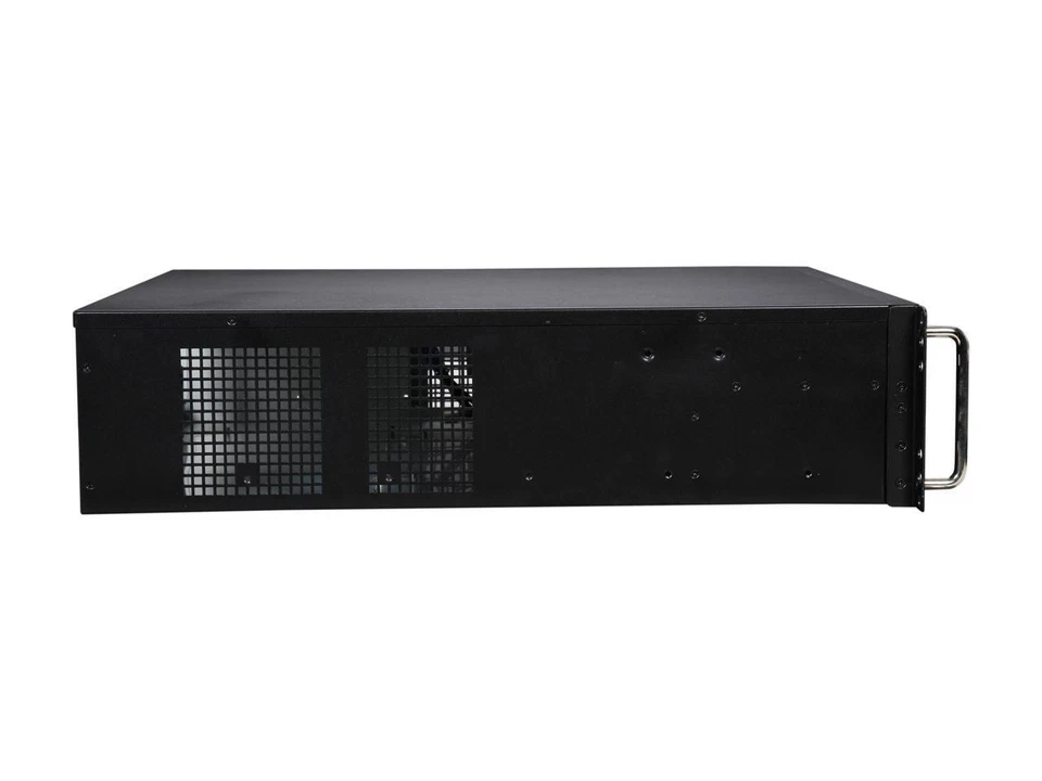 Athena Power RM-3U8G525 Black SGCC (T=1.2mm) 3U Rackmount Server Case - Image 3 of 4