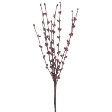 Factory Direct Craft Group 12 Hand Wrapped Petite Burnt Orange Pip Berry Sp