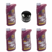 MotoröL ÖLfilter HF160 Set 15W50 5 Liter FüR Bmw F 650 Gs 800 F650 Gt F800 R