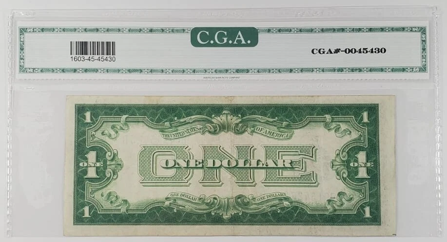 1928-C Silver Certificate Extra Fine FR #1603 HB Block Rare - Image 2 of 2