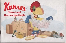 1958 Kansas Travel and Recreation Guide Booklet