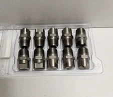 LOT OF 10 NEW! SPRAYING SYSTEMS 1/4" VEE JET SPRAY NOZZLES H1/4U-SS5030