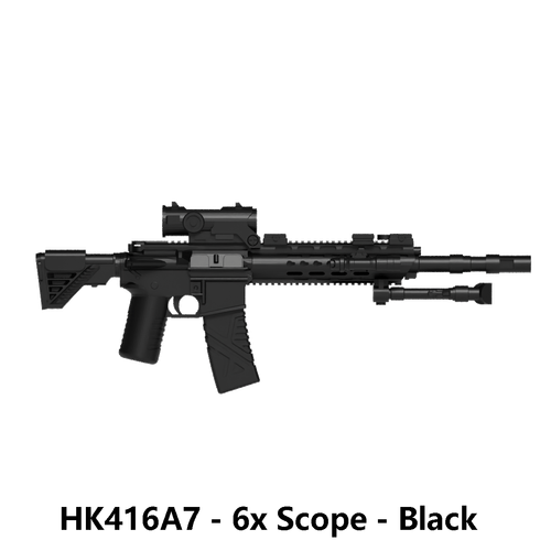 MinifigArsenal MFAsslt HK416A7-Assault Rifle Gun for Minifigures building Block - Picture 9 of 23